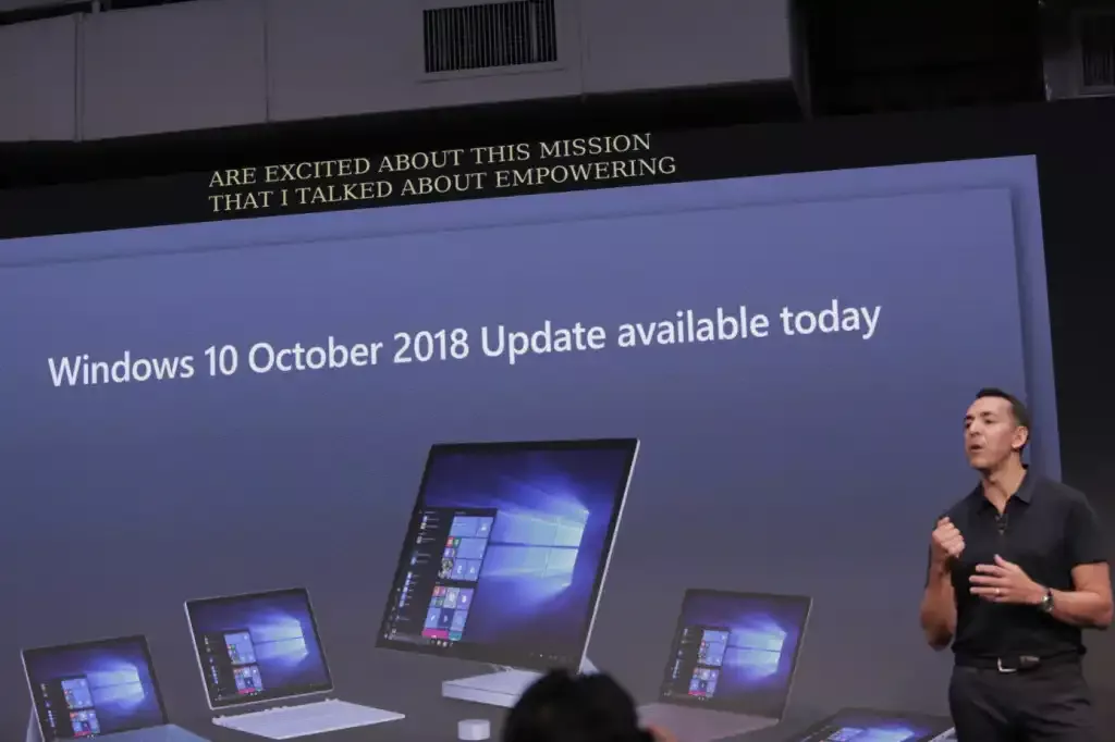 microsoft retira actualización de octubre