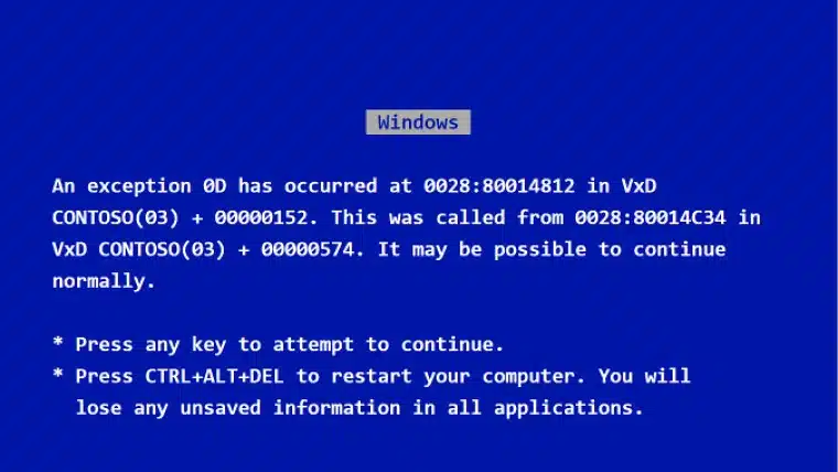 La historia no contada detrás de la primera pantalla azul de la muerte: desentrañando los orígenes de los mensajes BSOD de Windows